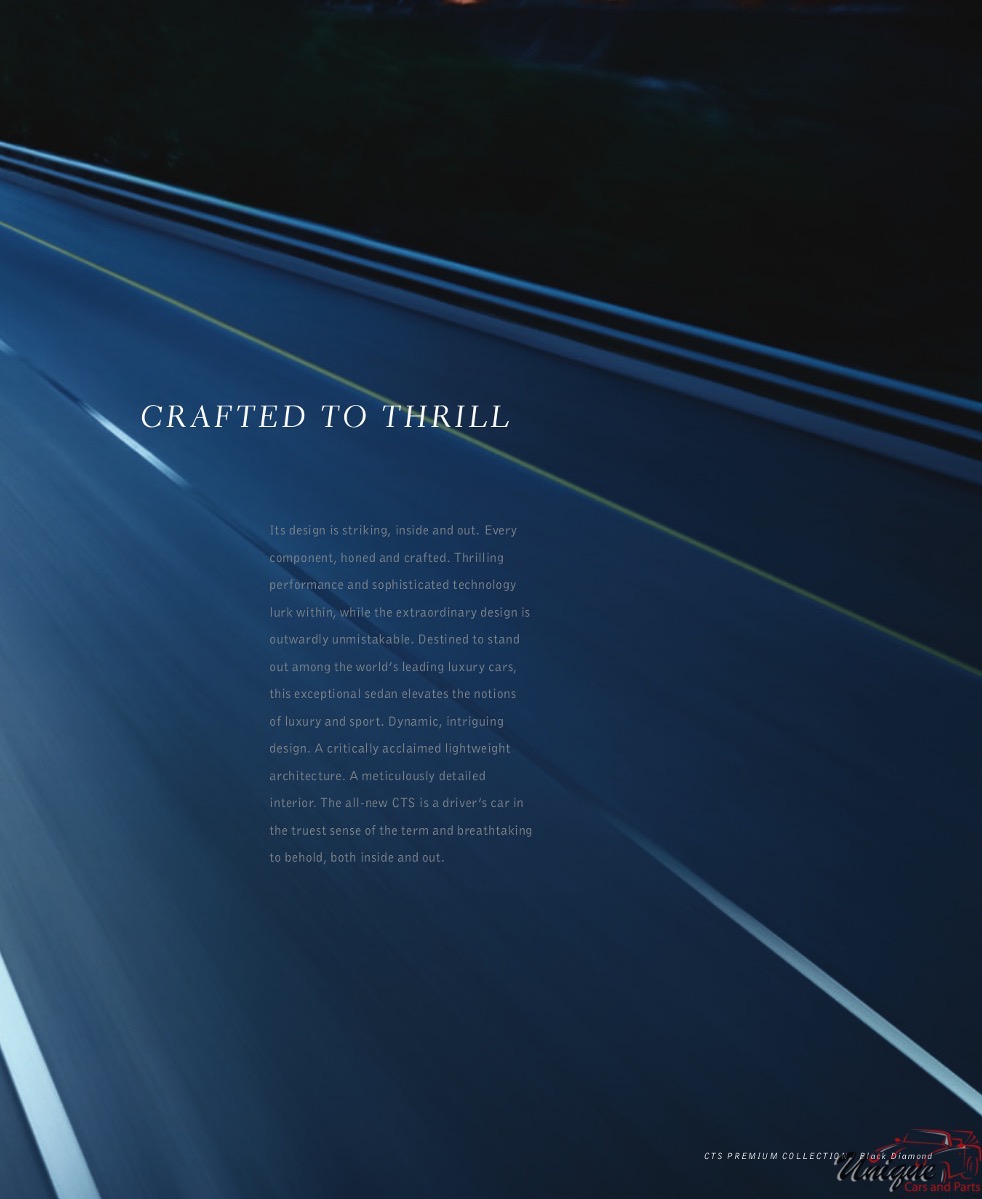 2014 Cadillac CTS Sedan Page 13